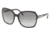 Prada PR18NS Sunglasses BF53M1-6117 - Top Black/Mimetic Gray Gray Gradient