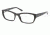 Prada PR18OV Single Vision Prescription Eyeglasses 1AB1O1-5418 - Black Frame