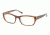 Prada PR18OV Single Vision Prescription Eyeglasses BF41O1-5418 - , Demo Lens Lenses