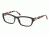 Prada PR18OV Prescription Eyeglasses DHO1O1-52 - Dark Brown Frame