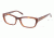 Prada PR18OV Single Vision Prescription Eyeglasses MAU1O1-5418 - , Demo Lens Lenses