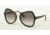 Prada PR18SS Sunglasses 1AB0A7-55 - Black Frame, Grey Gradient Lenses