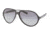 Prada PR20NS Sunglasses 1AB3M1-6414 - Gloss Black Gray Gradient