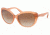 Prada PR21NS Sunglasses GAC1Z1-5816 - Opal Pink Frame, Brown Gradient Lenses