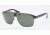 Prada PR21PS Sunglasses 1BO3O1-58 - Black Demi Shiny/matte Gunmet Frame, Gray Green Lenses