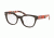 Prada PR21SV Single Vision Prescription Eyeglasses DHO1O1-53 - Brown Frame