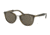 Prada PR22SS Sunglasses U6A5S2-52 - Striped Green Frame, Brown Lenses