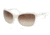 Prada SWING PR24NS Single Vision Prescription Sunglasses PR24NS-7S36S1-61 - Lens Diameter 61 mm, Frame Color Ivory