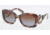 Prada PR27OS Sunglasses NAG0A4-5419 - Havana Spotted Blue Frame, Brown Gradient Lenses