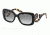 Prada PR27OS Sunglasses NAI0A7-54 - Top Black/Medium Havana Frame, Grey Gradient Lenses