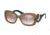 Prada PR27OS Sunglasses UBU4O0-54 - Dark Brown Mat Trasp Frame, Gradient Brown Mirror Silver Lenses