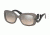 Prada PR27OS Sunglasses UBV4P0-54 - Dark Grey Matte Transparent Frame, Lt Brown Grad Lt Grey Mirr Sil Lenses