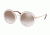 Prada PR50TS Single Vision Prescription Sunglasses PR50TS-VYT4O0-54 - Lens Diameter 54 mm, Frame Color Transparent Brown