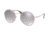 Prada PR51SS Progressive Prescription Sunglasses PR51SS-VHV1A0-54 - Lens Diameter 54 mm, Frame Color Silver/violet