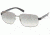 Prada PR52NS Sunglasses 5AV3M1-6116 - Gunmetal Frame, Crystal Gray Gradient Lenses, 61mm Lens Diameter