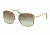 Prada PR52SS Progressive Prescription Sunglasses PR52SS-7S04K1-58 - Lens Diameter 58 mm, Frame Color Pale Gold