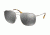 Prada PR52TS Sunglasses 5AV7W1-60 - Lead Frame, Grey Mirror Silver Lenses