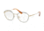 Prada PR52VV Prescription Eyeglasses, 50mm, Green/Matte Pale Gold, PR52VV-2611O1-50-SV
