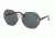Prada PR53TS Single Vision Prescription Sunglasses PR53TS-UE02K1-62 - Lens Diameter 62 mm, Frame Color Silver/pink Havana