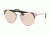 Prada PR53US Single Vision Prescription Sunglasses PR53US-1AB4Q0-42 - Lens Diameter 42 mm, Frame Color Silver / Black