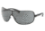 Prada PR54OS Sunglasses 1BO1A1-0141 - Matte Black Frame, Gray Lenses
