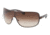 Prada PR54OS Sunglasses ACD6S1-0141 - Matte Brown Frame, Brown Gradient Lenses