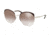 Prada PR54SS Bifocal Prescription Sunglasses PR54SS-UF64O0-59 - Lens Diameter 59 mm, Frame Color Amaranth/silver