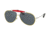 Prada PR56SS Progressive Prescription Sunglasses PR56SS-UFR2K1-59 - Lens Diameter 59 mm, Frame Color Top Yellow/silver