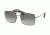 Prada PR57SS Sunglasses 7AX5O0-58 - Top Black / Gunmetal Frame, Grey Gradient Lenses