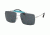 Prada PR57SS Sunglasses 7BA2K1-58 - Top White/silver Frame, Dark Blue Lenses