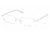 Prada PR59MV #1BC1O1 - Silver Frame, Demo Lens Lenses