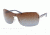 Prada PR59OS Sunglasses 1BC0A4-39 - Silver Frame, Brown Gradient Lenses