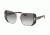 Prada PR59SS Progressive Prescription Sunglasses PR59SS-1AB0A7-54 - Lens Diameter 54 mm, Frame Color Silver / Black
