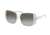Prada PR59SS Progressive Prescription Sunglasses PR59SS-USB0A7-54 - Lens Diameter 54 mm, Frame Color Silver/ivory