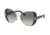 Prada PR60SS Single Vision Prescription Sunglasses PR60SS-1AB0A7-55 - Lens Diameter 55 mm, Frame Color Silver / Black