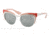 Prada PARALLEL UNIVERSES PR61OS Single Vision Prescription Sunglasses PR61OS-1BC7W1-49 - Lens Diameter 49 mm, Frame Color Silver-red/pink