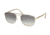Prada PR61US Sunglasses WCV130-59 - Grey/pale Gold Frame, Grey Gradient Lenses