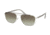 Prada PR61US Sunglasses Y7B5O2-59 - Brown / Silver Frame, Green Gradient Lenses