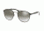 Prada PR62TS Sunglasses 1AB4S1-54 - Black Gunmetal Frame, Gradient Grey Mirror Silver Lenses