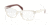 Prada PR65RV Single Vision Prescription Eyeglasses 2821O1-53 - Ivory/Pale Gold Frame