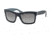 PRADA LOGO PR25QS Single Vision Prescription Sunglasses PR25QS-TFW3E2-56 - Lens Diameter 56 mm, Frame Color Opal Matte Avio/matte Avio