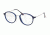 Prada PS01IV Eyeglass Frames U631O1-51 - Blue Rubber Frame