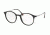 Prada PS02IV Single Vision Prescription Eyeglasses DG01O1-49 - Black Rubber Frame