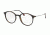 Prada PS02IV Single Vision Prescription Eyeglasses U611O1-51 - Havana Rubber Frame