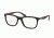 Prada PS04FV Progressive Prescription Eyeglasses UB01O1-55 - Brown Rubber Frame