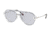 Prada PS04TS Sunglasses SQK3F2-57 - Crystal Frame, Lilac Lenses