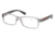 Prada PS05CV Bifocal Prescription Eyeglasses HA91O1-5617 - Opal Gray Frame, Demo Lens Lenses