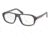 Prada PS05GV Eyeglass Frames UFJ1O1-55 - Transparent Blue Rubber Frame