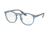 Prada PS05HV Progressive Prescription Eyeglasses VHE1O1-51 - Opal Avio Rubber Frame