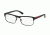 Prada PS06FV Progressive Prescription Eyeglasses DG01O1-54 - Black Rubber Frame